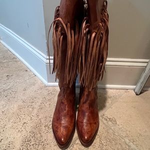 Bed|stu - Hoplia Fringe Trim Riding Boot size 6.5